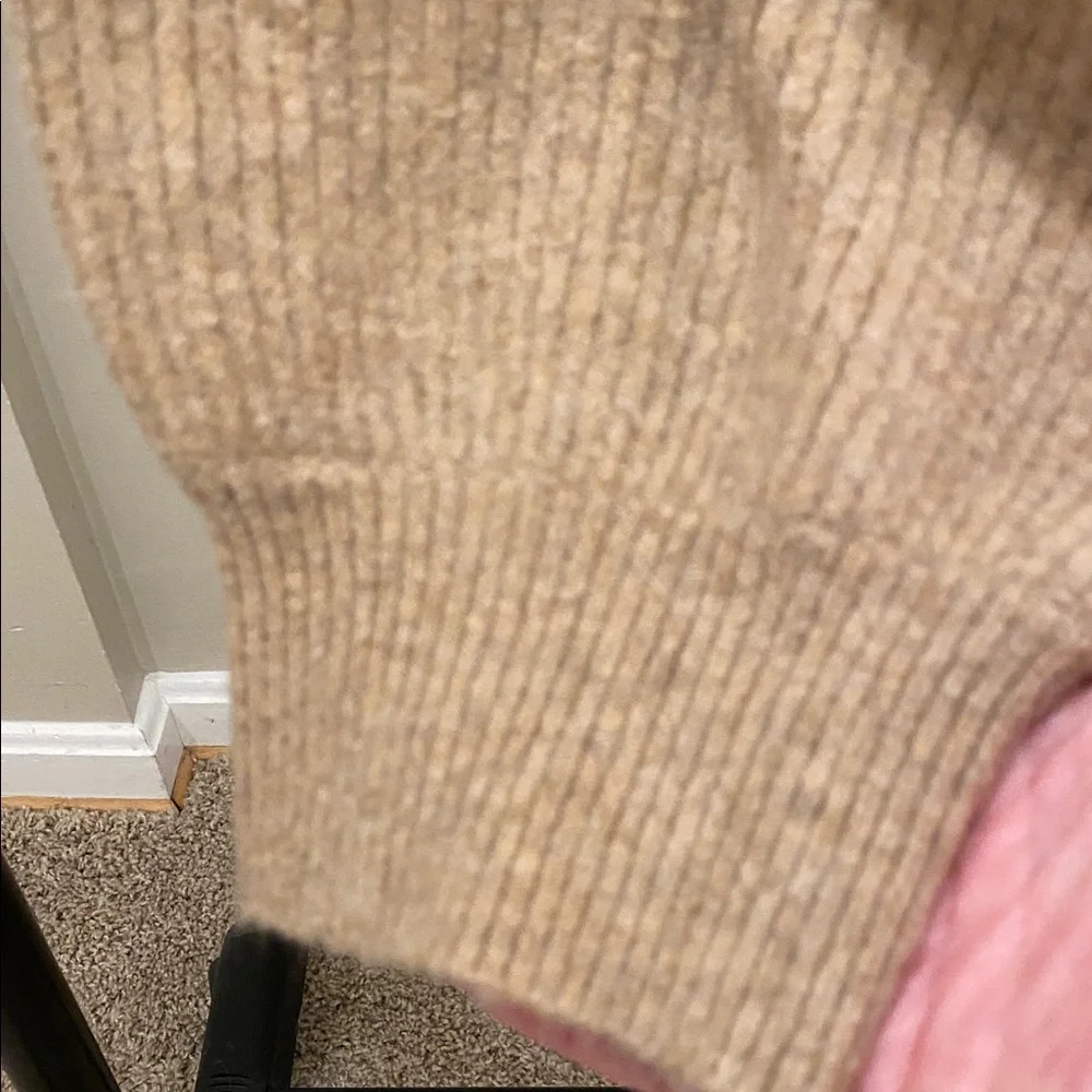 J. Crew Oatmeal Ribbed Knit Sweater - Picture 4 of 4